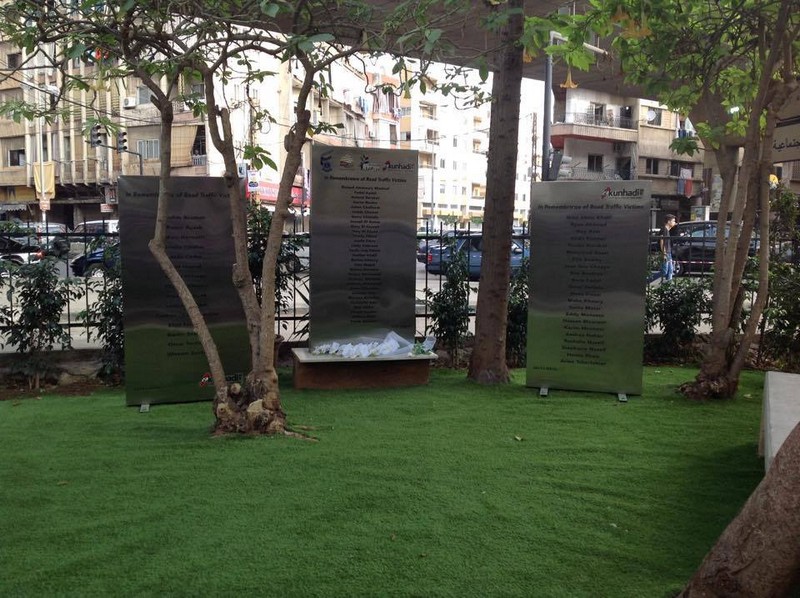 World Day of Remembrance for Road Traffic Victims Beirut, November 20, 2016 Road Traffic Victims Remembrance Garden
